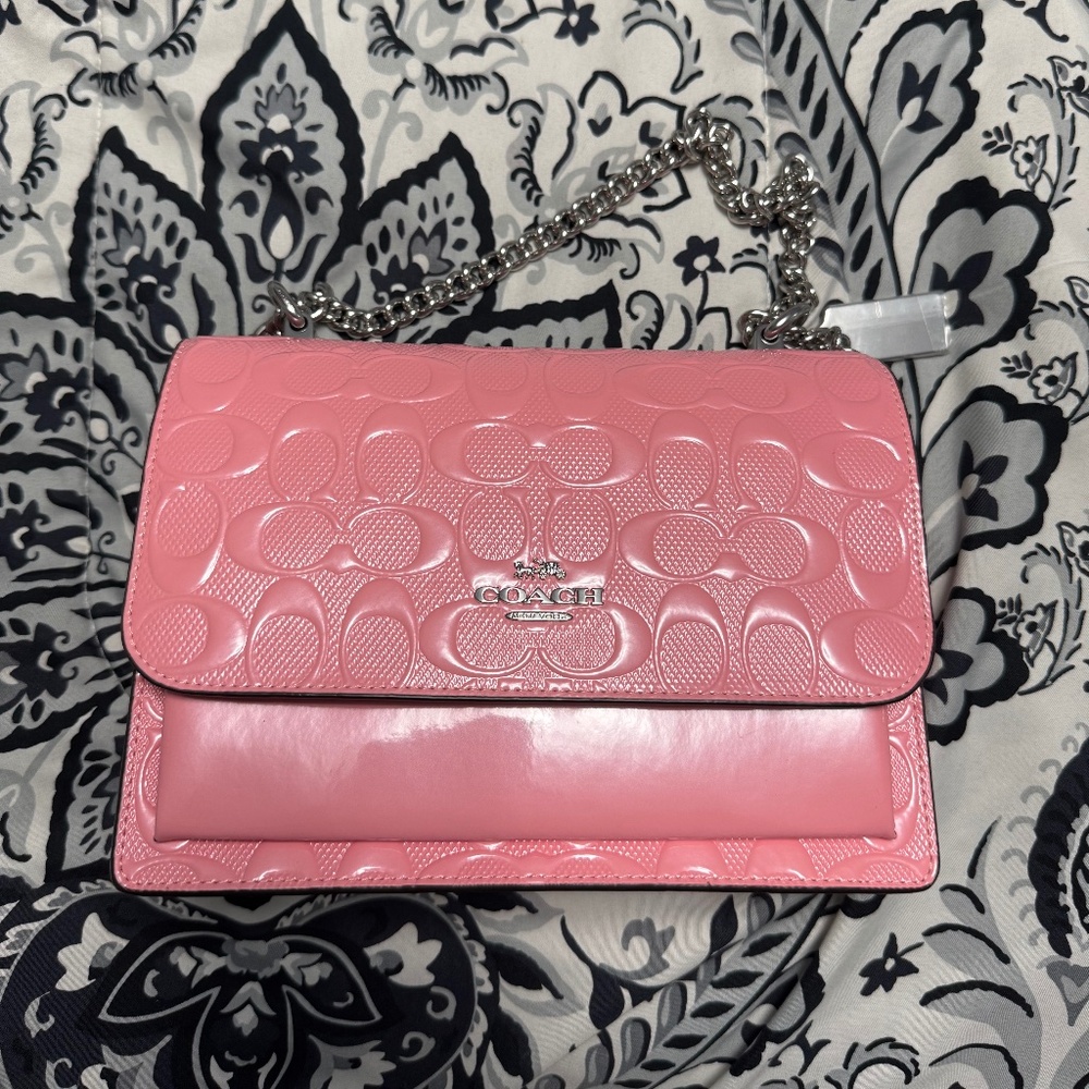 Pink Leather Klare